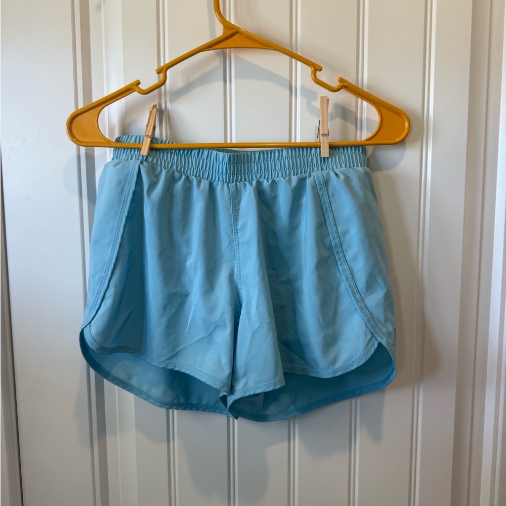 All in Motion Sky Blue girls Athletic Shorts